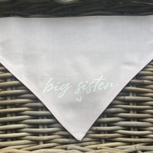Cotton Bandana- I'm Going To Be A Big Sister