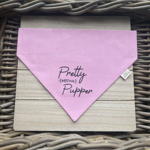 Cotton Bandana- Pretty Puppa- Pink