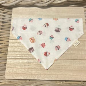 Cotton Cupcakes Bandana- Ivory