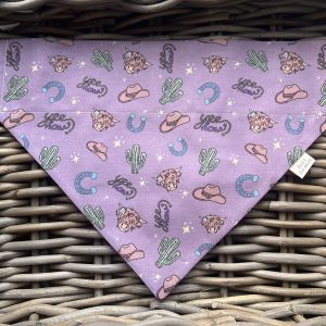 Bespoke Cotton Bandana- Desert Blossom