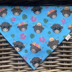Bespoke Cotton Bandana- Summer Moo'd