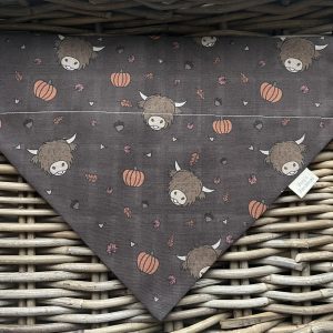 Bespoke Cotton Bandana- Autumn Moo'd