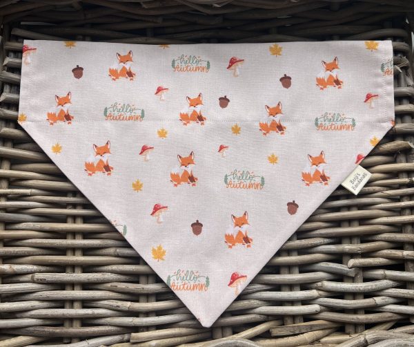 Cotton Bandana- Fox Hello Autumn