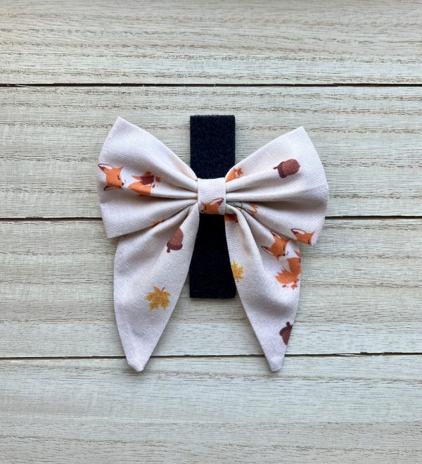 Cotton Bow Tie - Fox Hello Autumn