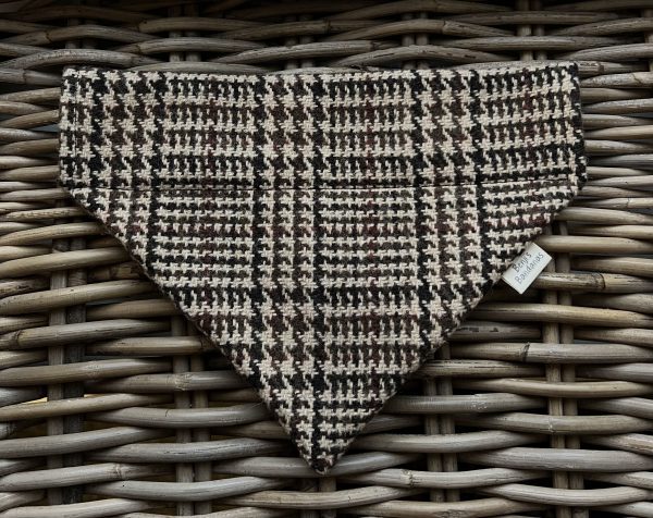Dogtooth Wool Blend- Brown