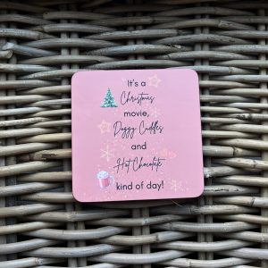 Christmas Coaster- Hot Chocolate