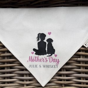 Cotton Ivory Bandana - Mother's Day (Customise)