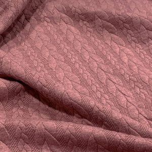 Cable Knit Look Bandana- Mauve