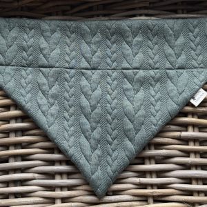 Cable Knit Look Bandana- Khaki