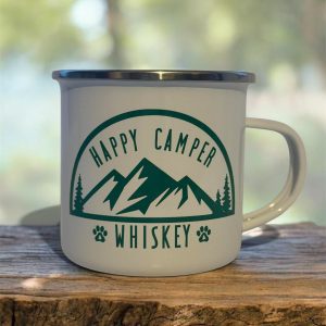 Enamel Mugs- Custom Happy Camper