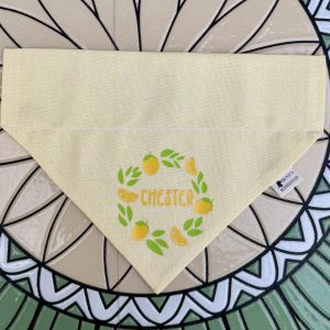 Cotton Bandana - Summer Fruits Wreath