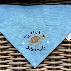 Cotton Bandana - Turtley Adorable