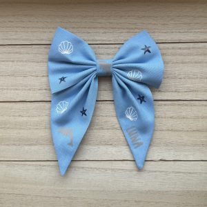 Custom Cotton Sailor Bow - Dolphin
