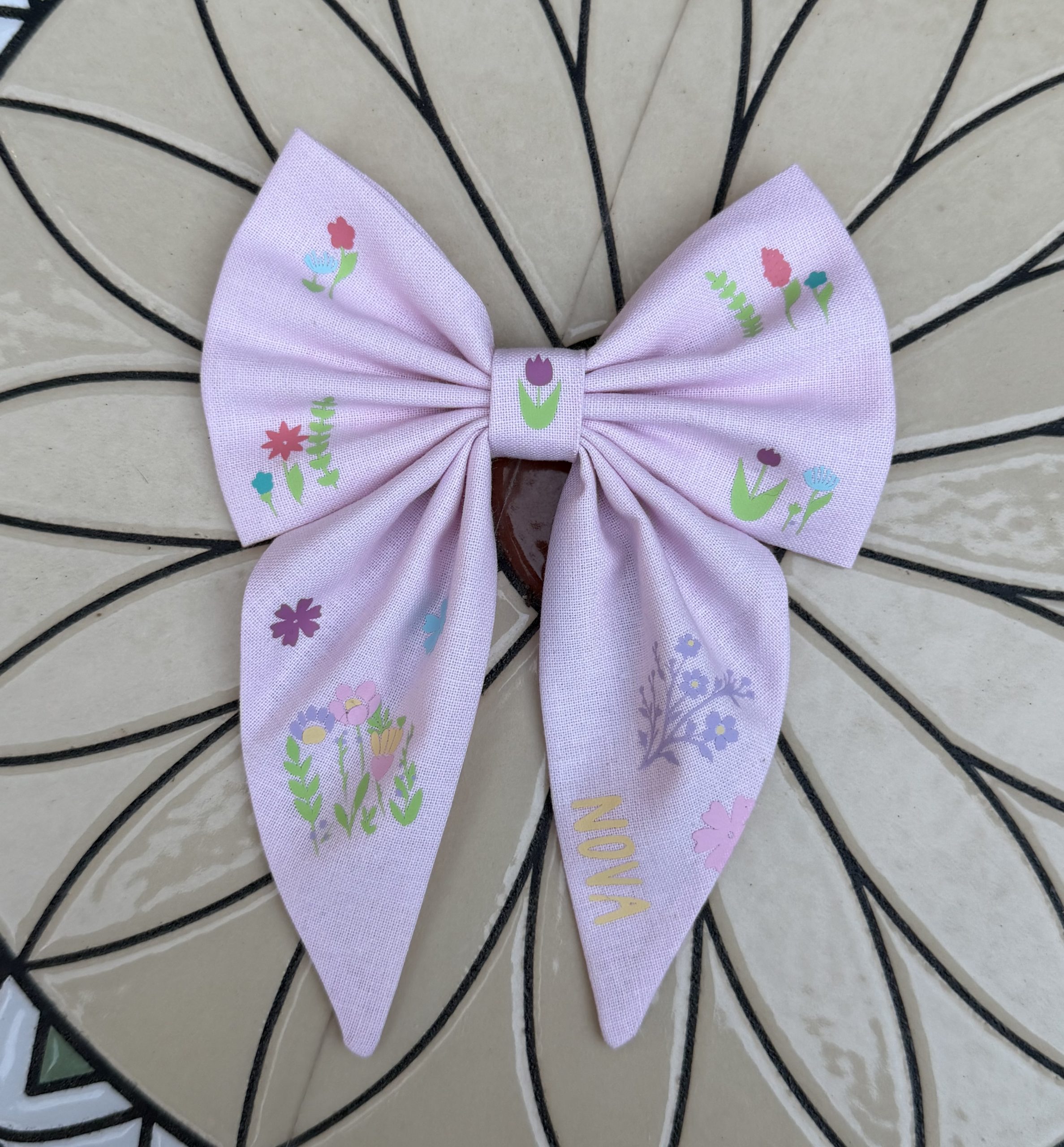 Cotton Sailor Bow - Customise Your Own - Image 2