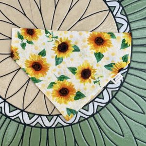 Cotton Bandana - Sunflowers