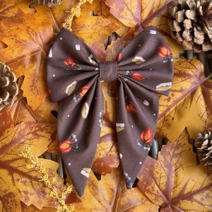 Cotton Sailor Bow - S'more Love