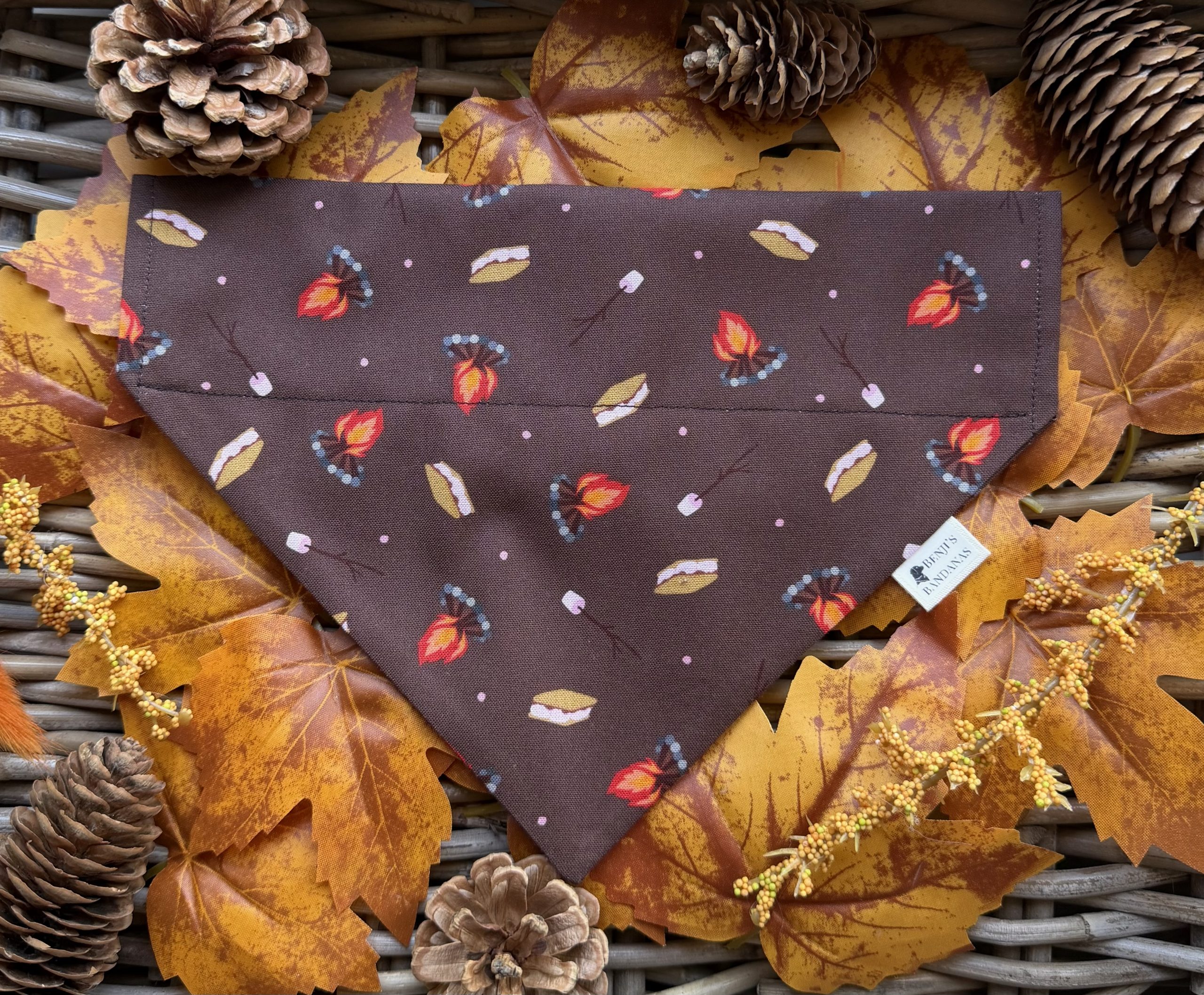 Cotton Bandana - S'more Love