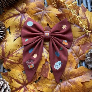 Cotton Sailor Bow - Autumn Bakery