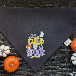 Cotton Bandana - Too Cute to Spook